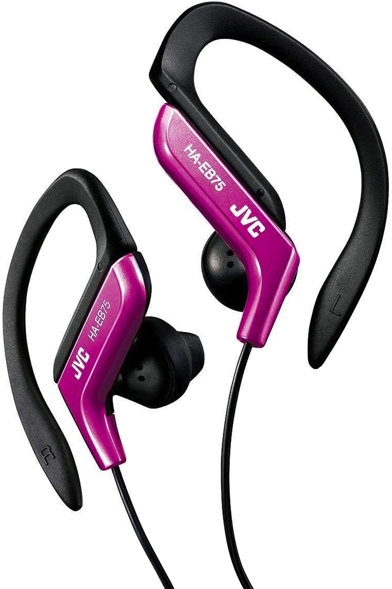 JVC HAEB75P Sports Clip Headphone, (Pink)