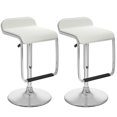 thumbnail image 1 of CorLiving Leatherette Adjustable Barstool with Footrest, 1 of 6