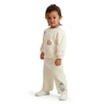 thumbnail image 2 of Marie The Cat Baby Girl 2 Piece Embroidered Sweat Set, Sizes 0-24 Months, 2 of 5