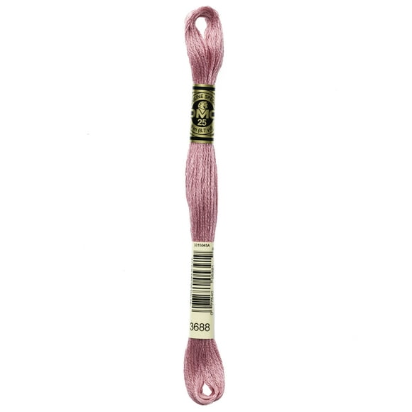 DOLLFUS-MIEG & Compagnie Medium Mauve Embroidery Floss, 8.7 yd