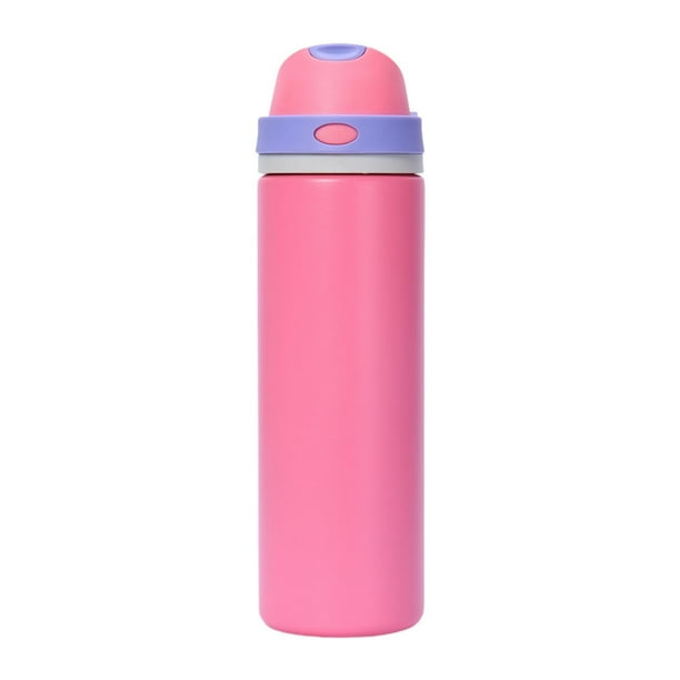 Botella de agua aislada de acero inoxidable para cumpleaños, portátil para familiares y amigos, mantiene las bebidas calientes, para picnic. 550 ml