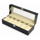 thumbnail image 1 of Organizador De Relojes Y Joyas 6 Espacios Caja Para Relojes Modelo Negro, 1 of 4