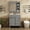 Grey, variant on 30'' Single Sink Bathroom Vanity with Mirror Cabinet Modern Bathroom Storage Cabinet with 2 Drawers and a Tip-out Drawer, Green