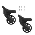 thumbnail image 4 of 2x 360 Degree Rotation Luggage Wheels Replacement Accessories Lightweight Load CUTICAT Ruedas de maleta, 4 of 8