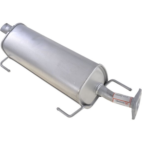 Rear Muffler - Compatible with 2007 - 2011 Nissan Versa Hatchback 1.8L 4-Cylinder 2008 2009 2010