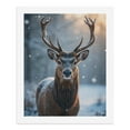 thumbnail image 5 of Paint by Numbers Kit for Adults, Snowy Deer Winter Scene Paint by Numbers, Easy Paint by Numbers Kit for Adults Beginner, DIY Adult Paint by Number Kits on Canvas, Home Decor, 5 of 7