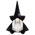 thumbnail image 1 of Halloween Faceless Doll Halloween Dwarf Cloak Doll Ornaments Bats Holiday Decorations, 1 of 8