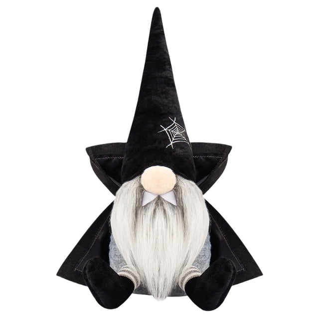 Halloween Faceless Doll Halloween Dwarf Cloak Doll Ornaments Bats Holiday Decorations