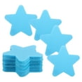 thumbnail image 1 of Uxcell 30 Pcs Marcadores de Puntos de Alfombra, Marcadores de Agilidad de Goma Antideslizante de 4 Pulgadas para Alfombra del Aula, Puntos de Estrellas para Entrenamiento de Fútbol y Baloncesto, Azul, 1 of 6