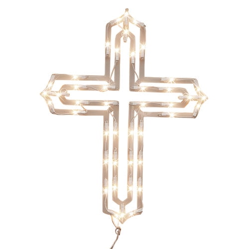 Outdoor Lighted Easter Cross Outdoor Lighting Ideas