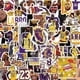 thumbnail image 1 of 100PCS Basketball Sticker Sports Theme Basketball Star Player Waterproof Stickers Bomb for Wall, Computer, Laptop, Skateboard, Water Bottle, Mug, Kids, 1 of 4