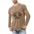 thumbnail image 1 of Men's Fitness Home Wear Pajamas Color Solid Color T-shirt Sports, 1 of 3