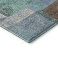 thumbnail image 3 of Addison Rugs Mayfield Premium Machine Washable Traditional Geometric Brown Runner Rug, 2'3" x 7'6", 3 of 6
