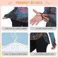 thumbnail image 4 of FORMRS Womens Long Sleeve Shirts UPF 50+ Sun Protection Quick Dry Fishing Hiking Tops, Size S-2XL, Psychedelic Jellyfish, 4 of 8