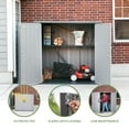 thumbnail image 4 of Lifetime UV Protected Low Maintenance High Density Polyethylene, 6.3ft x 5.7ft x 3.6ft Gray, 4 of 11
