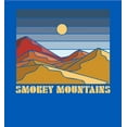 thumbnail image 2 of Adventure Society Smokey Mountains Blue Adult Long Sleeve Hoodie-Medium, 2 of 3