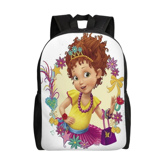 Fancy Nancy Cartoon Backpack Cute Large Capacity Casual School Unisex Laptop Bags Travel Sports Daypack Bookbags