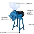 thumbnail image 3 of Electric Grain Mill Grinder Machine Grain Wheat Cereal Rice Corn Grain Coffee Wheat Feed Flour Grinding Miller Milling Machine Dry Cereals Grinder with Funnel (110V Style 1), 3 of 5