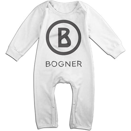 

WLAXIDALA Bogner Brand Logo Baby Onesie Romper Jumpsuit Bodysuits