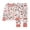 1-151Light Pink426, variant on MEZZALL Halloween Kids Pajamas Sets Cozy Themed Crew Neck Long Sleeve Tops And Pants Two Piece Sleepwear Soft Nightwear