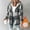 Gray, variant on Women's 2025 Plaid Shacket - Fleece Hooded Jacket, Warm Button Front Fall Winter Coat,Casual Plaid Fleece Hoodie Jacket