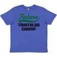 thumbnail image 3 of Inktastic Future Triathlon Champ Youth T-Shirt, 3 of 5