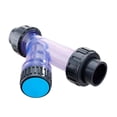 thumbnail image 3 of DimyFew Pipeline Y Filter Household Water Purifier Pipe Strainer Transparent Body Removable Stainless Steel Compatible Easy Installation Suitable for industrial use gift giving home 4 mm, 3 of 8
