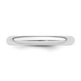 thumbnail image 4 of 925 Sterling Silver 3mm Comfort Fit Band Size: 12; for Adults and Teens; for Women and Men, 4 of 4