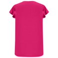 thumbnail image 4 of Going Out Tops For Women, Tunic Dressy Casual Summer Short Sleeve Shirts Loose Fit Pleated Boho Top Women 2025 Long Tops Casual T Shirts Tops Mock Neck Out Tops Tank (M, Hot Pink) ZMTing, 4 of 4