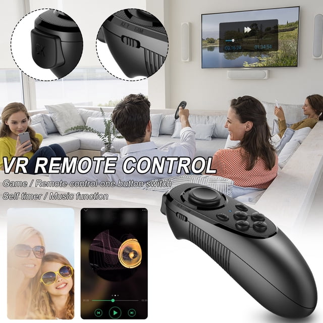 NARABB Wireless Adapter VR Bluetooth Gamepad Remote Control Game For Android IOS VR Mobile Games