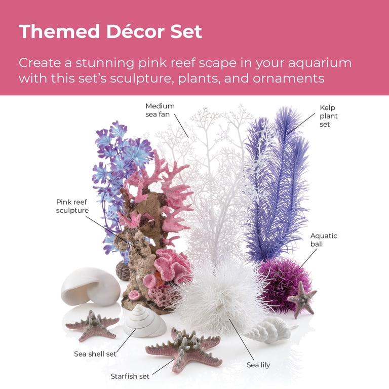 biorb fish tank accessories Mushroom Trunk Ornament allowing you to create your dream underwater oasis regardless of your preference. biOrb Pink Ocean Aquarium Dcor