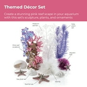biOrb Pink Ocean Aquarium Décor Set