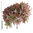 thumbnail image 2 of PENGXIANG Artificial Plant Bouquet Simulation Decoration Home Office Plastic Fake Leaves  Autumn Color, 2 of 8