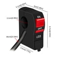 thumbnail image 4 of Switch Apagador De Motocicleta Auxiliares Luces Interruptor Dara Baby A0037, 4 of 4