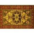 thumbnail image 1 of Ahgly Company Indoor Rectangle Oriental Yellow Industrial Area Rugs, 5' x 8', 1 of 4