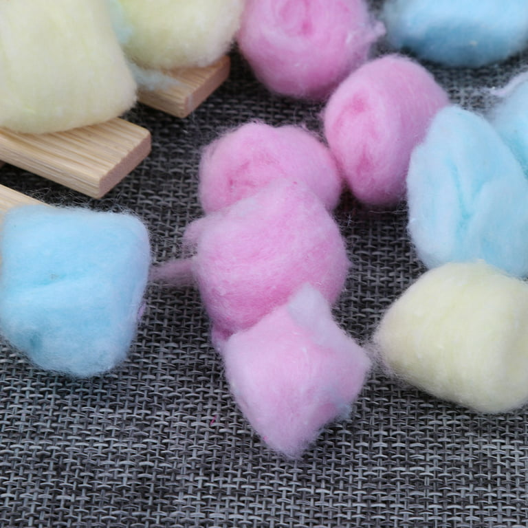 100pcs Colorful Winter Keep Warm Cotton Balls Cute Cage House Filler 