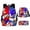 Style-B, variant on Super Brothers Retro Arcade School Bags Sets – 3-Piece Unique Character Backpack Sets – Plumber Video Game Character Travel Backpack
