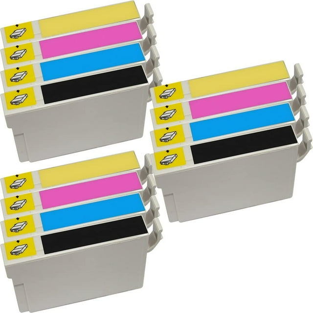 3 Set of 4 Inkfirst® 126 Ink Cartridges Compatible Remanufactured for Epson 126 High Capacity WorkForce WF-7010 WF7510 WF7520