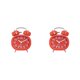 thumbnail image 1 of Inteprter Despertador Reloj Doble Campana Relojes de escritorio Decoración Campanas de Rojo 2Conjunto, 1 of 6