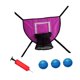 thumbnail image 3 of Accesorio de aro de baloncesto para trampolín, portería de baloncesto blanda para entrenamiento infantil Baloncesto azul, 3 of 8