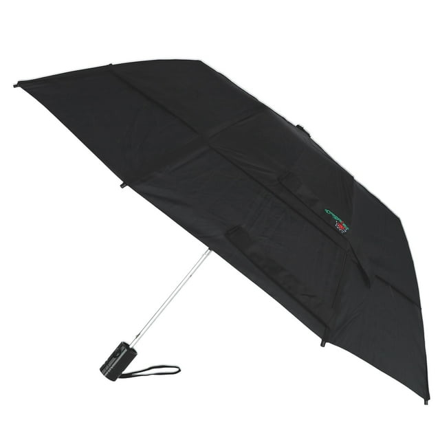GustBuster Metro Solid Color Auto Open Vented Compact Umbrella
