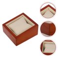 thumbnail image 3 of KAKOWELY Watch Display Case Watch Display Case Jewelry Packing Case Bracelet Display Box Wooden Watch Box3.74"X3.54"X1.89", 3 of 4