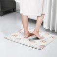 thumbnail image 4 of White Boho Bohemia Rainbow Hearts Flannel Non Slip Door Rugs,Washable Door Mats Indoor,Decorative Door Mats,Dirt-Resistant and Absorbent Doormat for Entrance,Bedroom,Kitchen,Bathroom,31.5"x17", 4 of 4