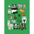 thumbnail image 5 of Minecraft Boys Attack Overworld Graphic T-Shirts, 2-Pack, Sizes 4-18, 5 of 5