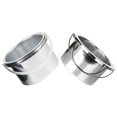 thumbnail image 4 of Quentinu 2 Pcs Pots de Remplacement pour Machine à Fondre la Cire Chauffe-Cire Poêle Intérieure Récipient en Métal, 4 of 6