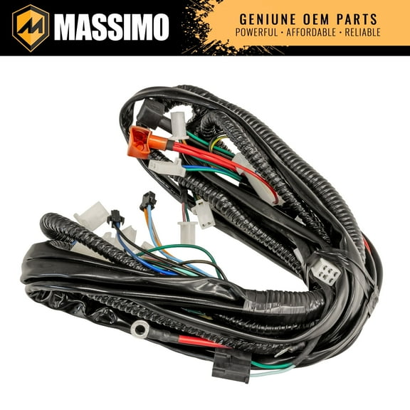 Massimo Mini 125 Go Kart Main Wire Harness – Fits 2023 Models