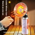 thumbnail image 2 of Camping Heater Portable Stainless Steel Fireplace for Winter Outdoor M1L3, 2 of 9