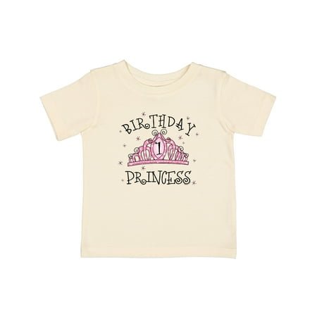 

Inktastic Tiara 1st Birthday Princess Gift Baby Girl T-Shirt