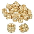 thumbnail image 1 of 46 Pcs Inserts Filetés, M5 Laiton Ensemble de Chaleur Insert pour Impression 3D, M5x7x5mm, 1 of 6