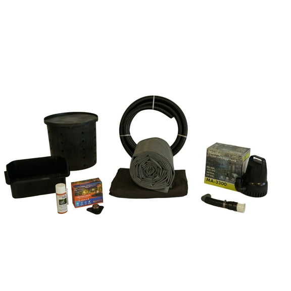 Half Off Ponds Simply Waterfalls 3200 Waterfall Kit, 10 ft x 25 ft EPDM